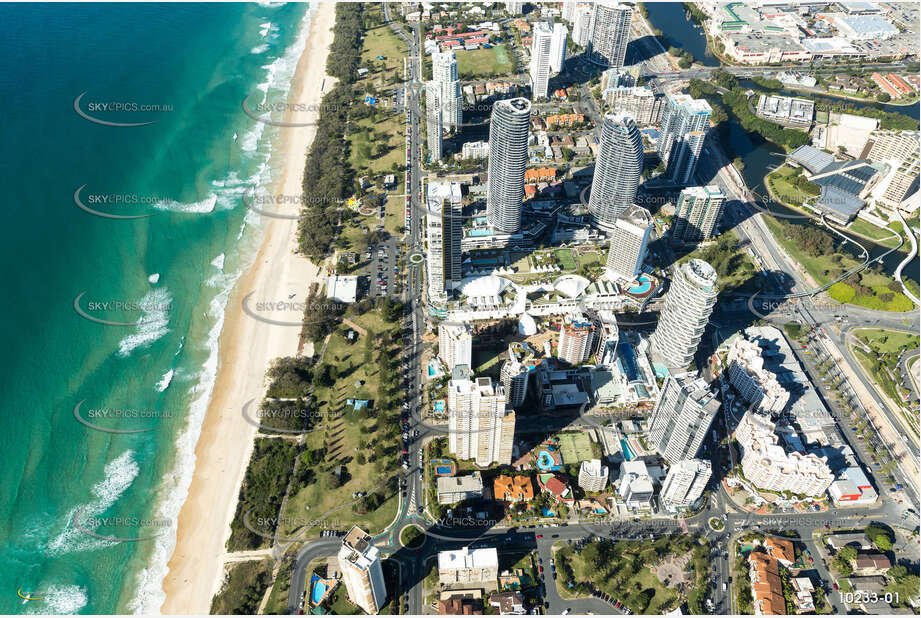 Aerial Photo Broadbeach QLD Aerial Photography