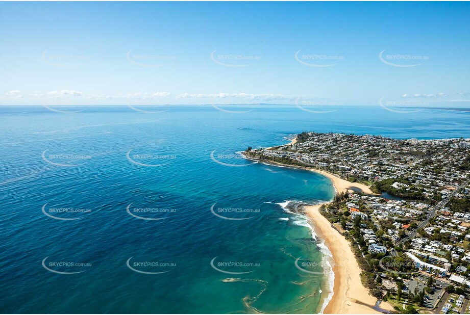 Aerial Photo Dicky Beach QLD Aerial Photography