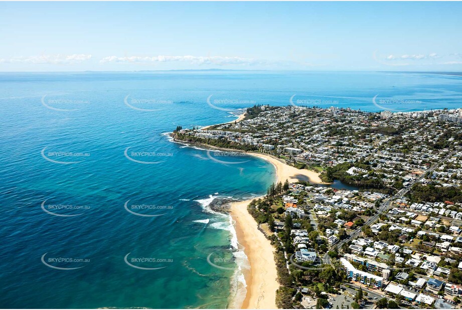 Aerial Photo Dicky Beach QLD Aerial Photography