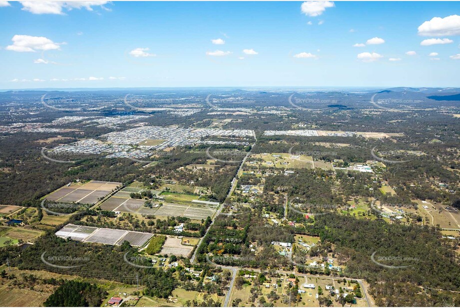 Aerial Photo Chambers Flat QLD Aerial Photography