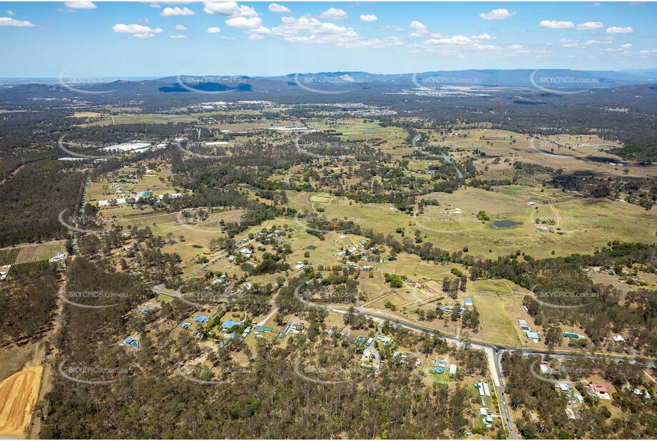 Aerial Photo Chambers Flat QLD Aerial Photography