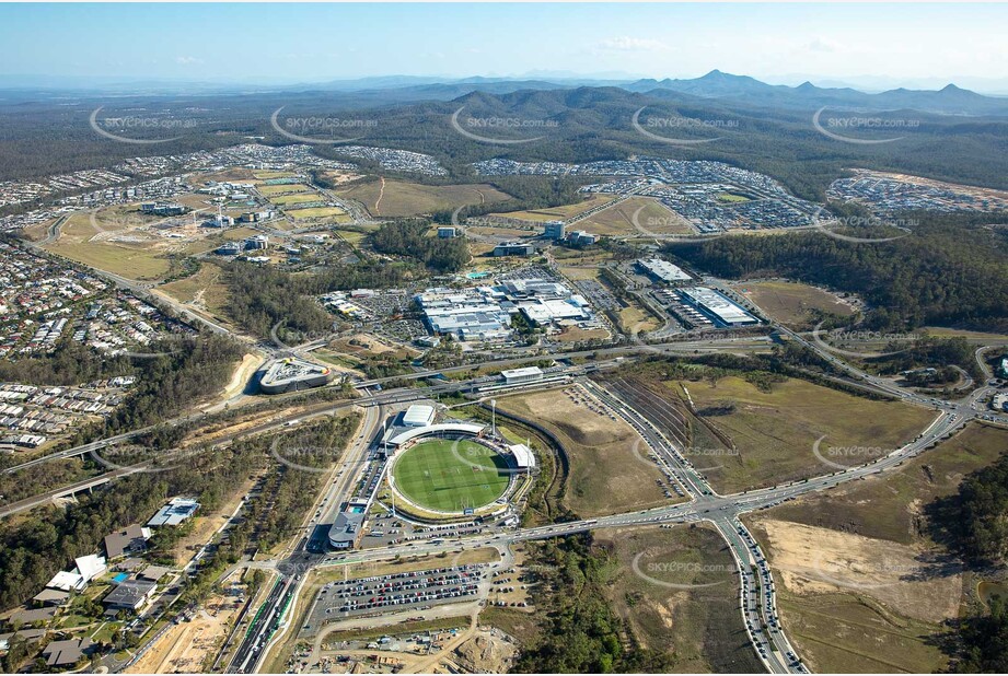 Aerial Photo Springfield Central QLD Aerial Photography