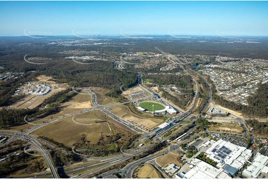 Aerial Photo Springfield Central QLD Aerial Photography