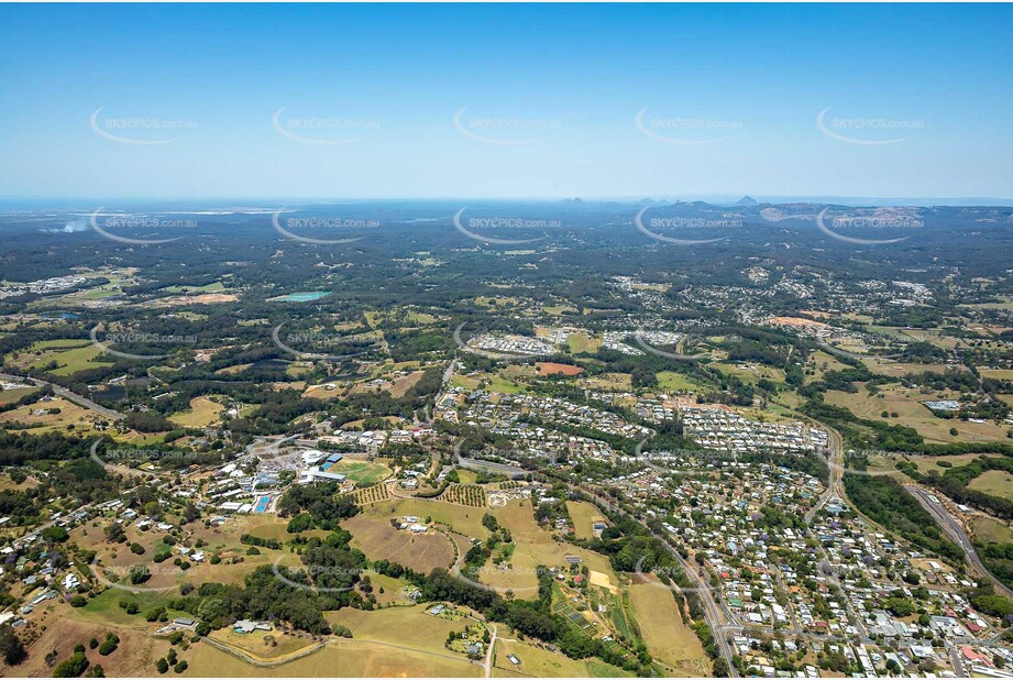 Aerial Photo Woombye QLD Aerial Photography