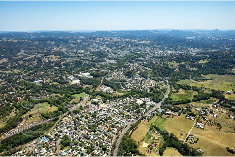 Aerial Photo Woombye QLD Aerial Photography