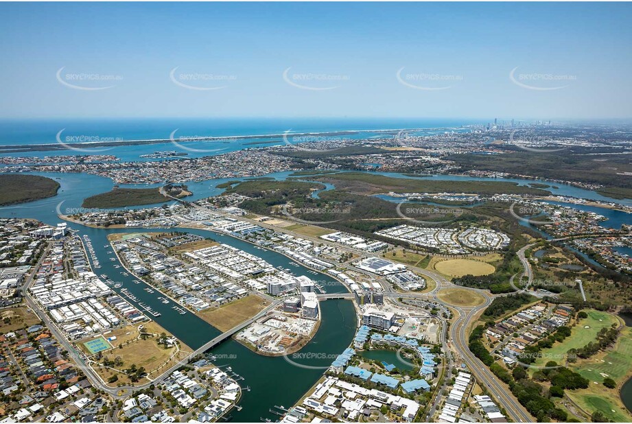 Aerial Photo Hope Island QLD Aerial Photography