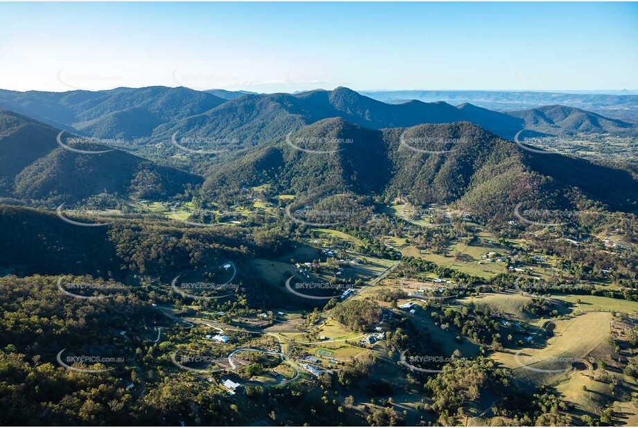 Aerial Photo Cedar Creek QLD Aerial Photography