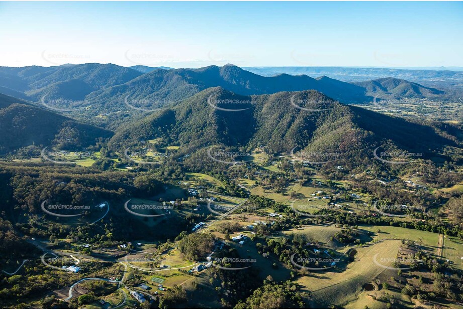 Aerial Photo Cedar Creek QLD Aerial Photography