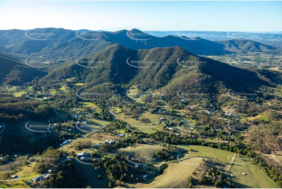 Aerial Photo Cedar Creek QLD Aerial Photography