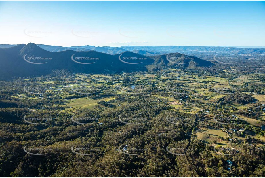 Aerial Photo Mount Samson QLD Aerial Photography