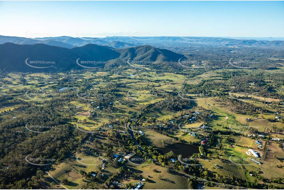 Aerial Photo Mount Samson QLD Aerial Photography