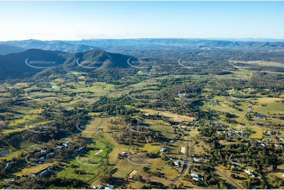 Aerial Photo Mount Samson QLD Aerial Photography