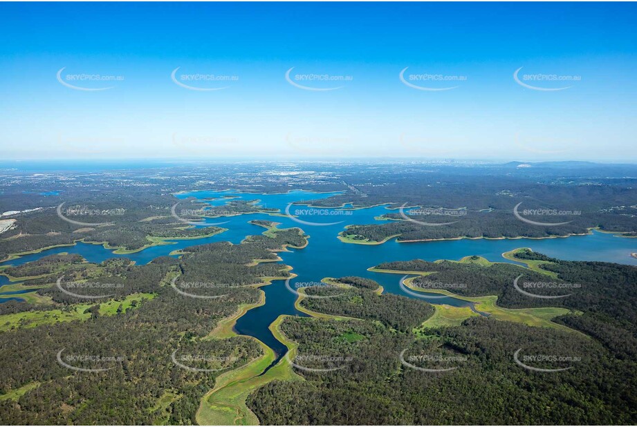 Aerial Photo Lake Samsonvale QLD Aerial Photography