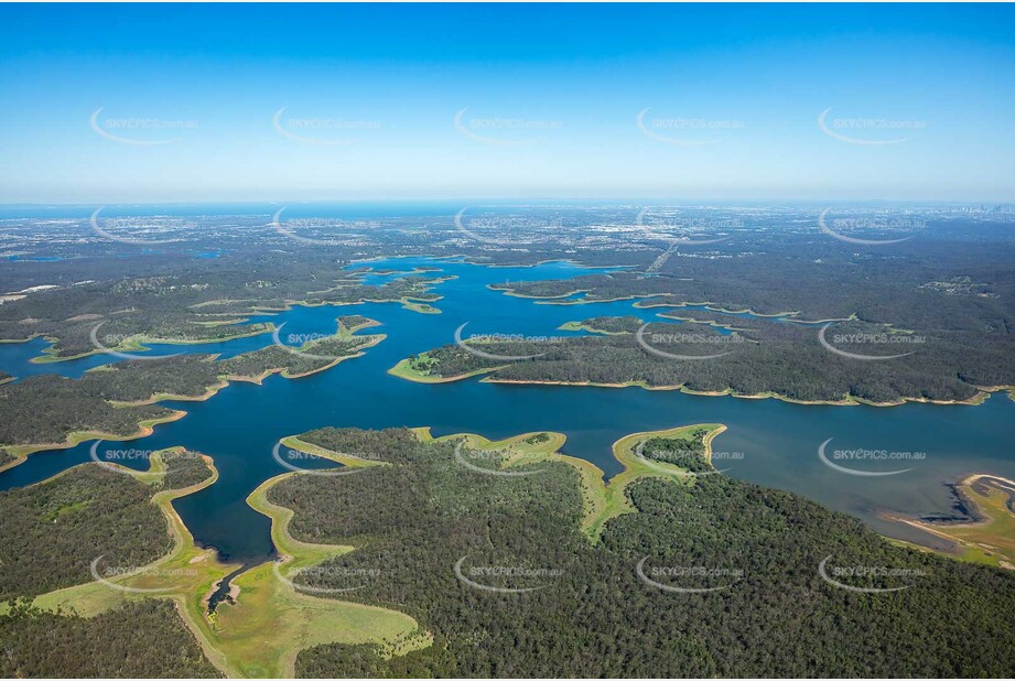 Aerial Photo Lake Samsonvale QLD Aerial Photography