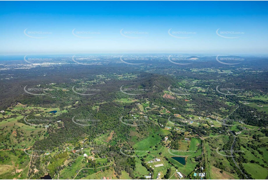 Aerial Photo Mount Samson QLD Aerial Photography