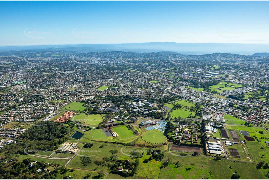 Aerial Photo Darling Heights QLD Aerial Photography