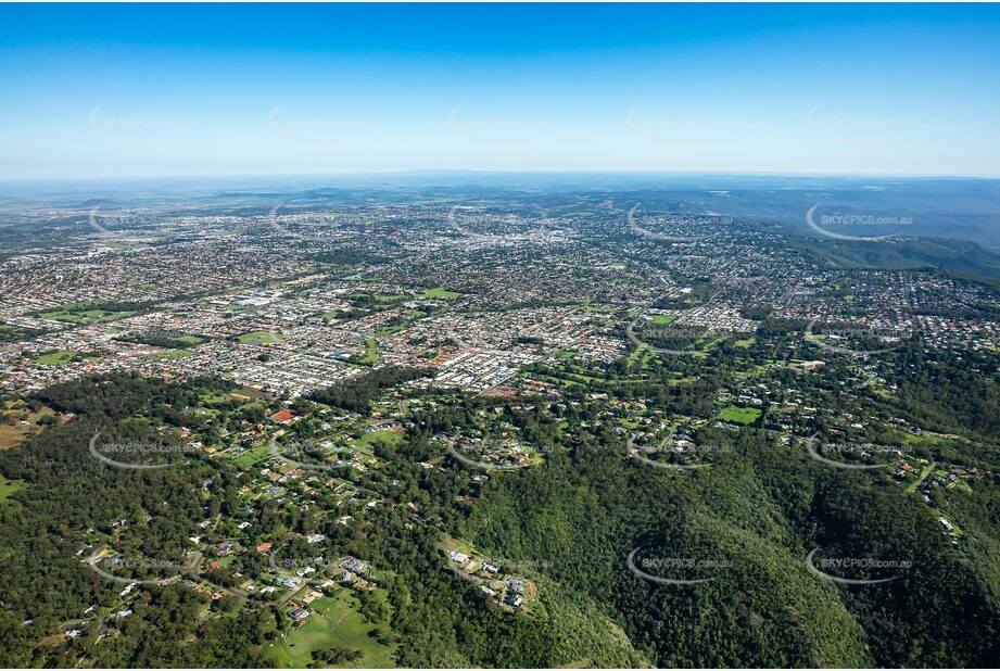 Aerial Photo Middle Ridge QLD Aerial Photography