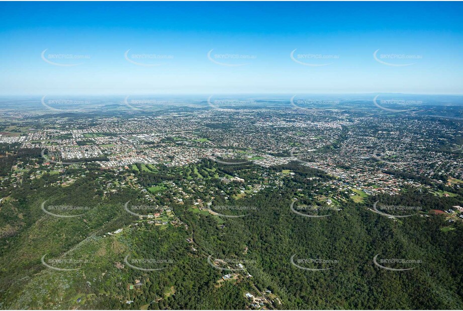 Aerial Photo Middle Ridge QLD Aerial Photography