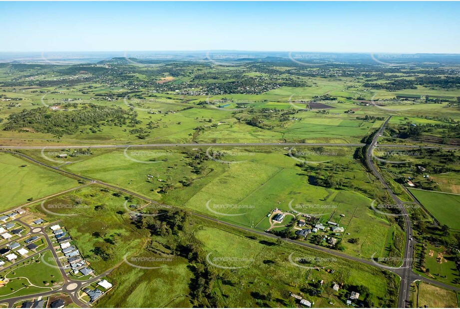 Aerial Photo Gowrie Junction QLD Aerial Photography