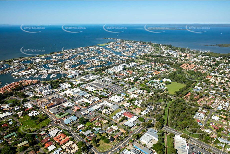 Aerial Photo Cleveland QLD Aerial Photography