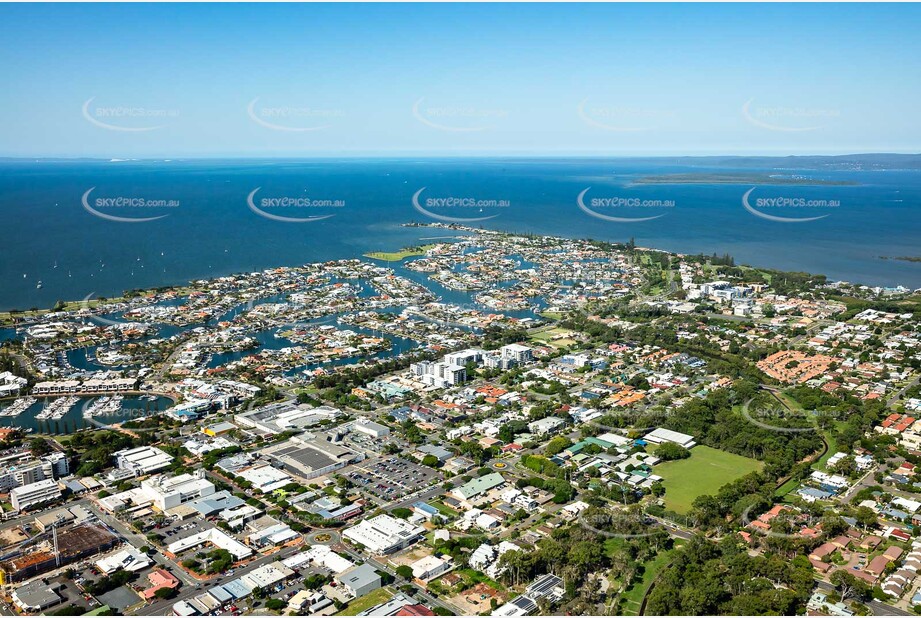 Aerial Photo Cleveland QLD Aerial Photography