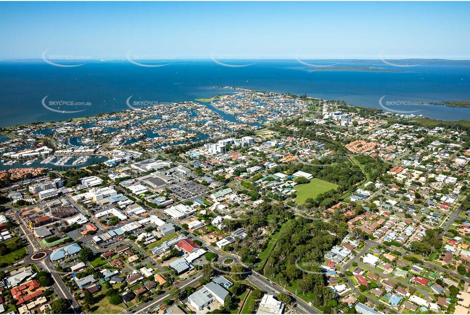 Aerial Photo Cleveland QLD Aerial Photography