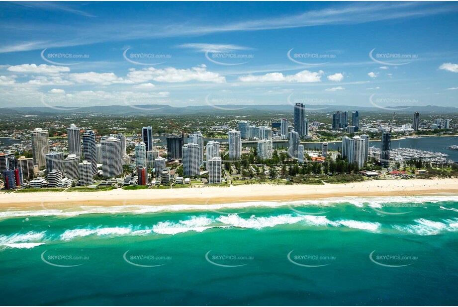 Aerial Photo Main Beach QLD Aerial Photography