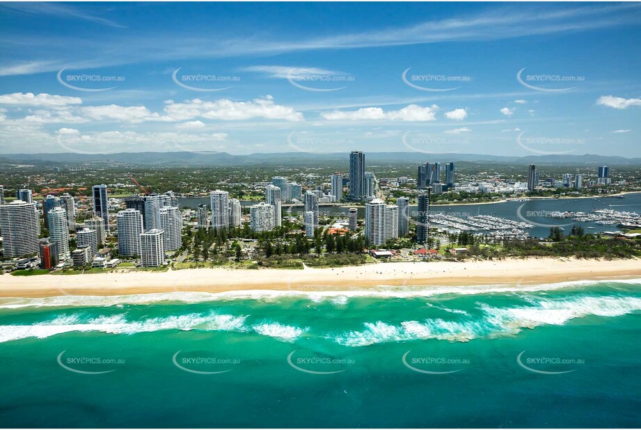 Aerial Photo Main Beach QLD Aerial Photography