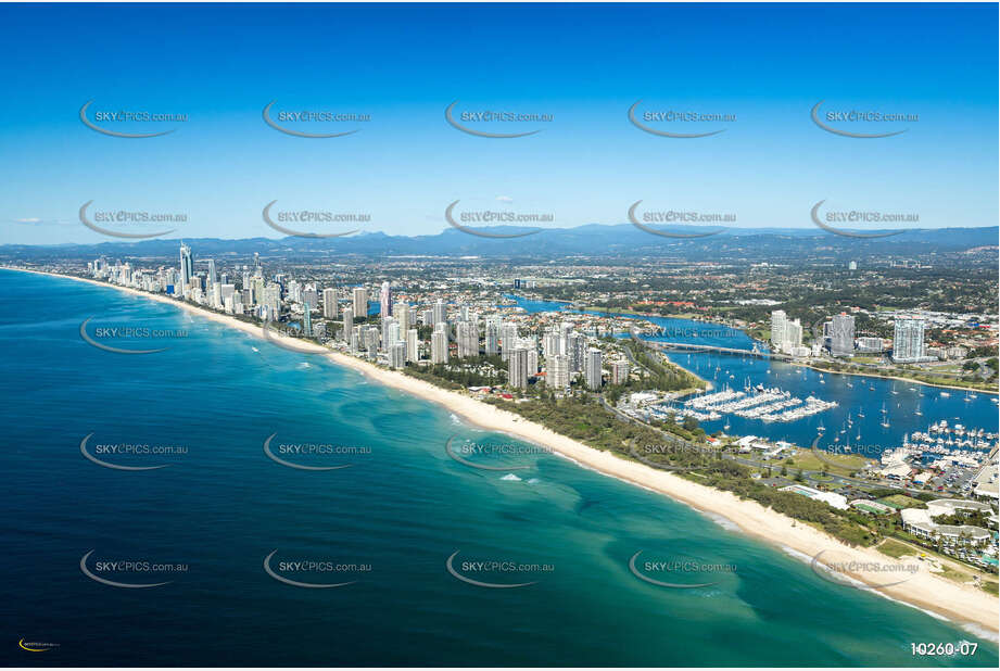 Aerial Photo Main Beach QLD Aerial Photography