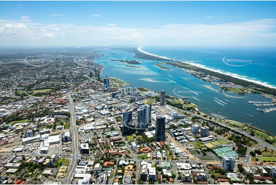 Aerial Photo Southport QLD Aerial Photography