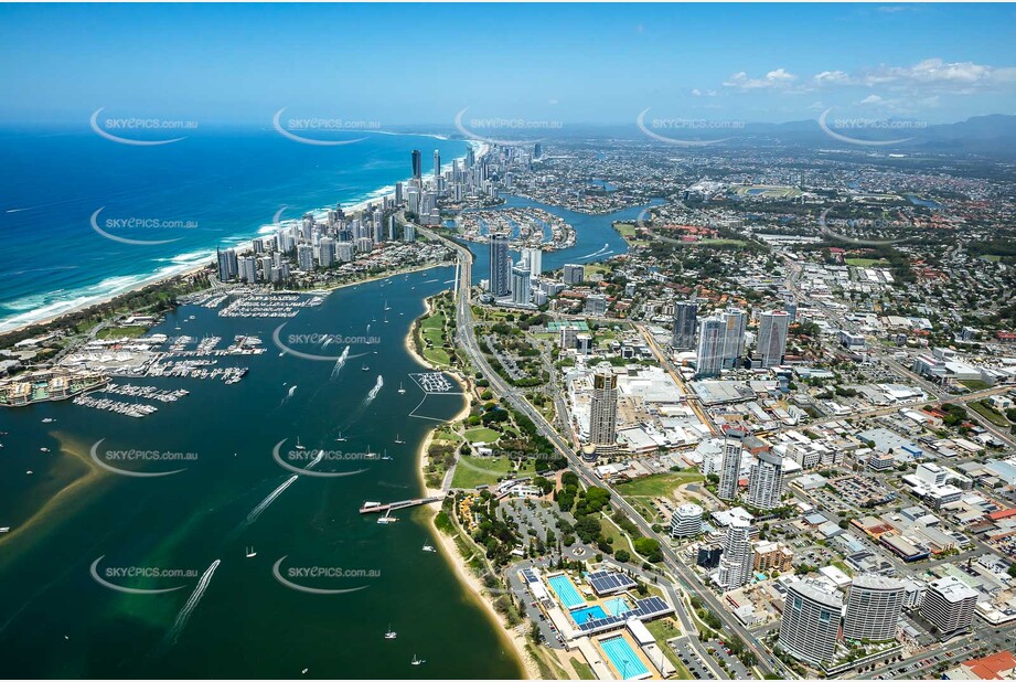 Aerial Photo Southport QLD Aerial Photography