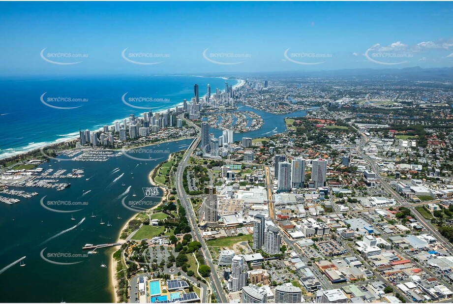 Aerial Photo Southport QLD Aerial Photography