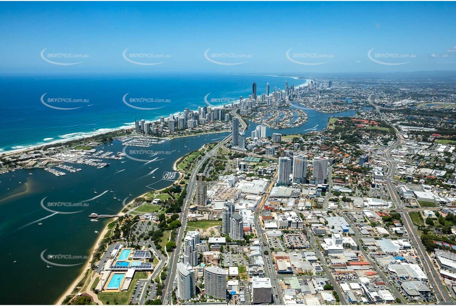 Aerial Photo Southport QLD Aerial Photography