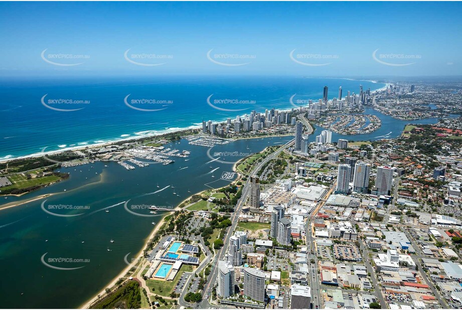 Aerial Photo Southport QLD Aerial Photography