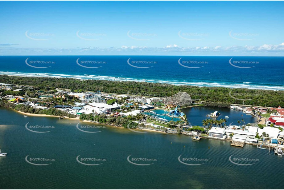 Aerial Photo Main Beach QLD Aerial Photography