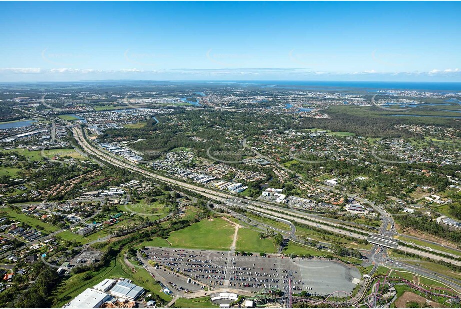 Aerial Photo Helensvale QLD Aerial Photography