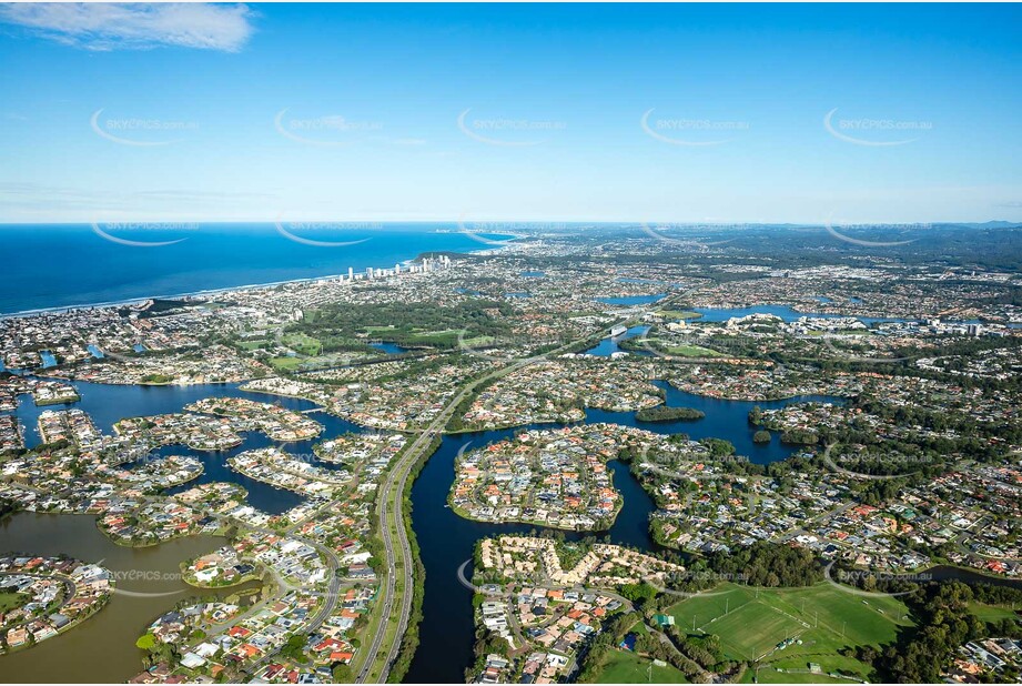 Aerial Photo Robina QLD Aerial Photography