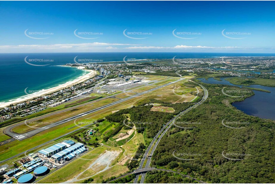 Aerial Photo Bilinga QLD Aerial Photography
