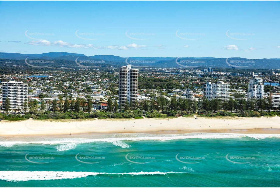 Aerial Photo Burleigh Heads QLD Aerial Photography