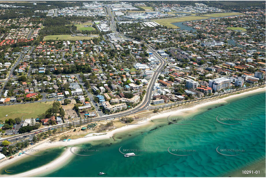 Aerial Photo Biggera Waters QLD Aerial Photography