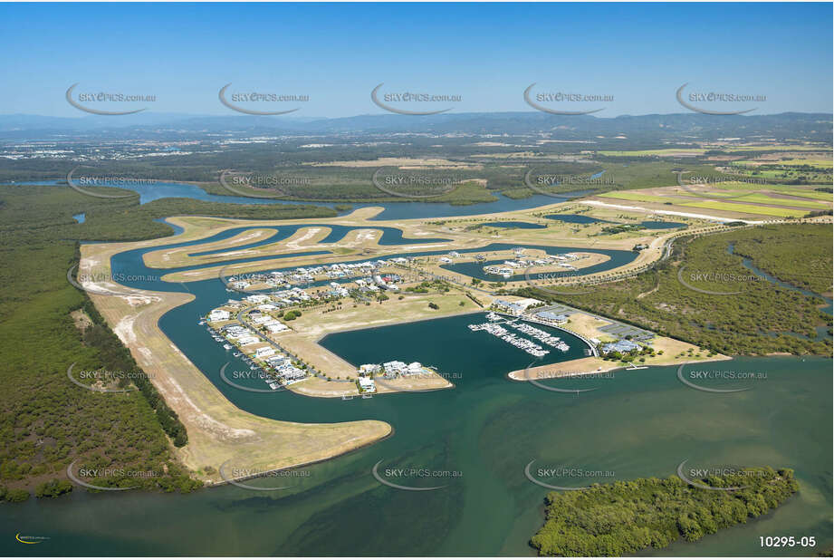 Aerial Photo Jacobs Well QLD Aerial Photography