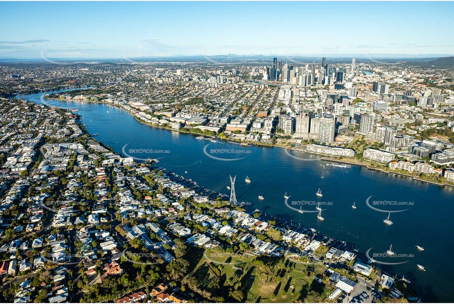 Aerial Photo Bulimba QLD Aerial Photography
