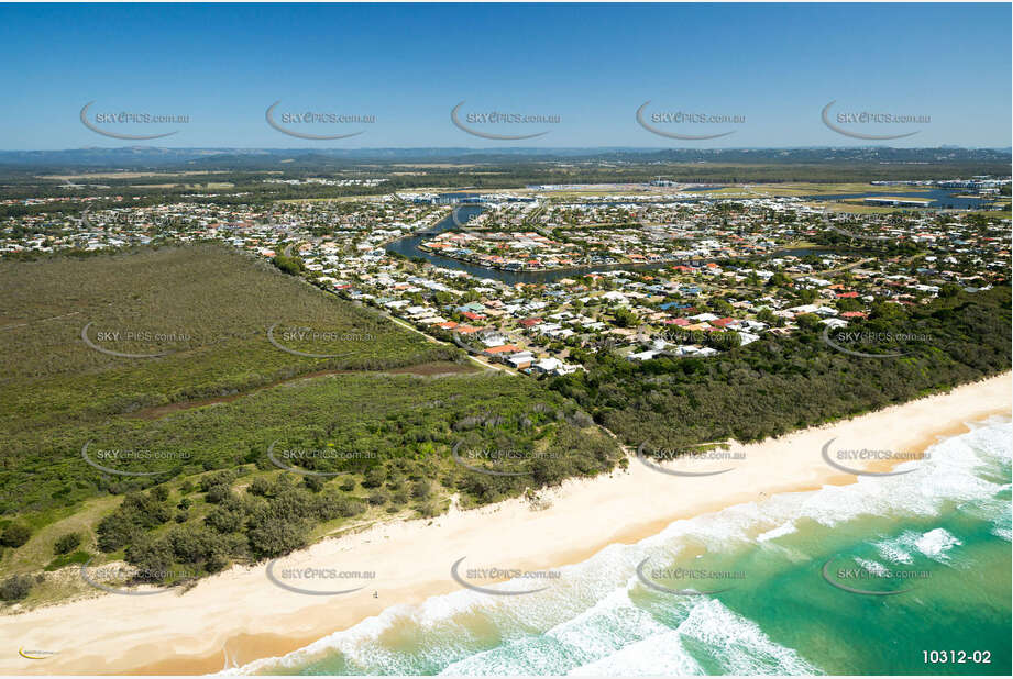 Aerial Photo Currimundi Lake Wurtulla QLD Aerial Photography