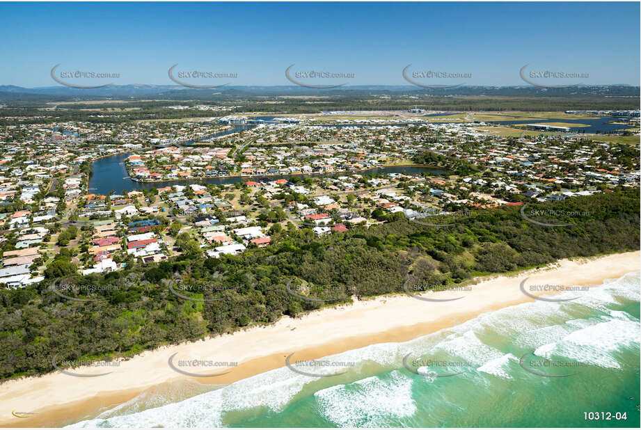 Aerial Photo Currimundi Lake Wurtulla QLD Aerial Photography
