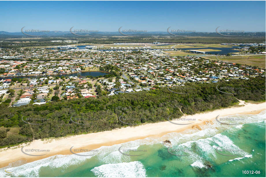 Aerial Photo Currimundi Lake Wurtulla QLD Aerial Photography