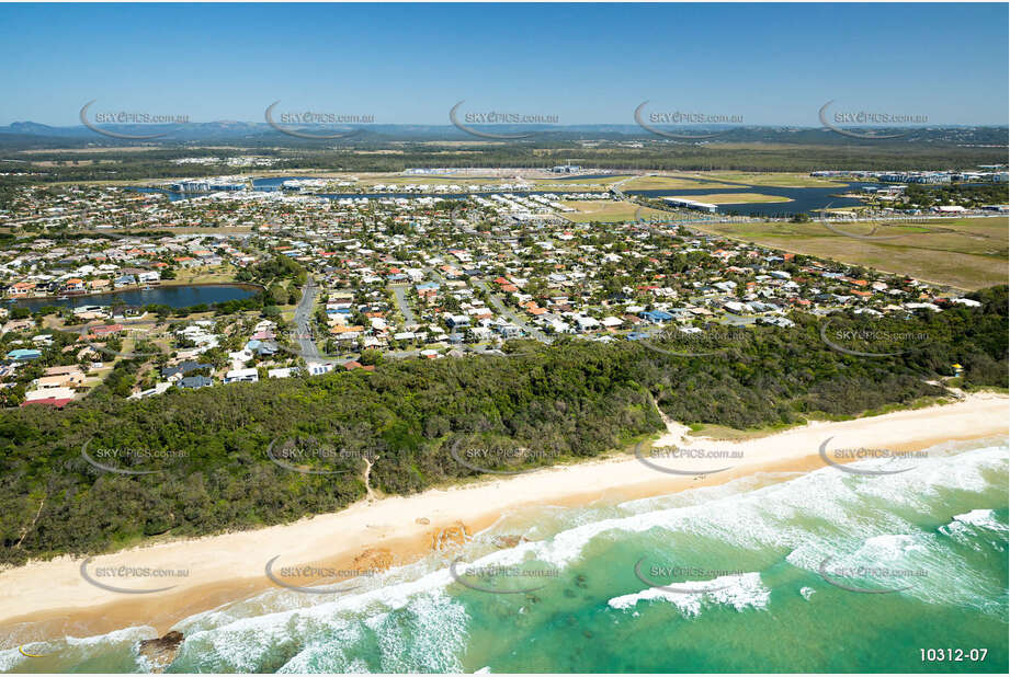 Aerial Photo Currimundi Lake Wurtulla QLD Aerial Photography