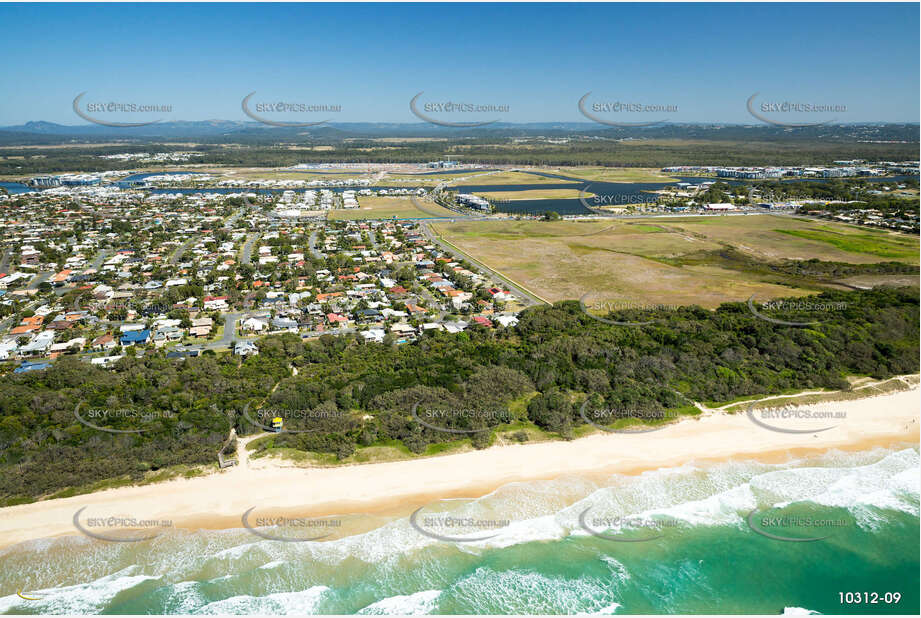 Aerial Photo Currimundi Lake Wurtulla QLD Aerial Photography