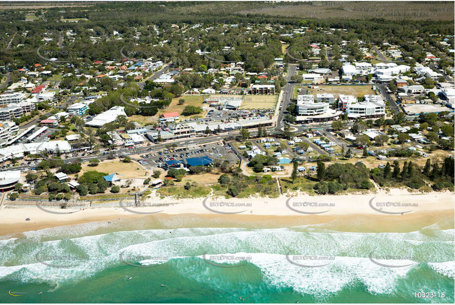 Aerial Photo Coolum Beach QLD Aerial Photography