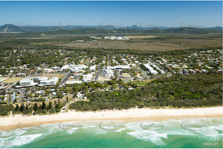 Aerial Photo Coolum Beach QLD Aerial Photography