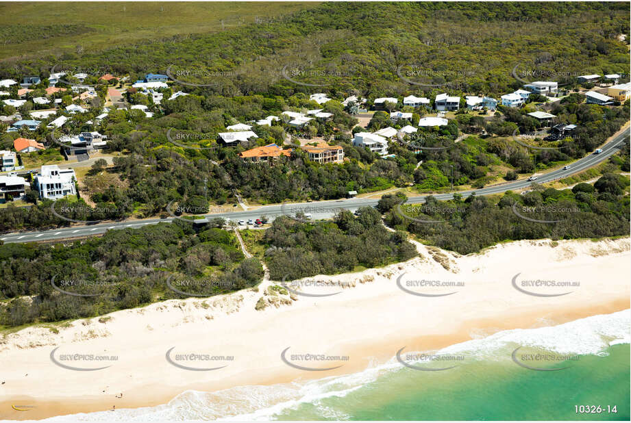 Aerial Photo Castaways Beach QLD Aerial Photography